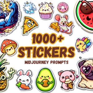 1000 Stickers Prompts